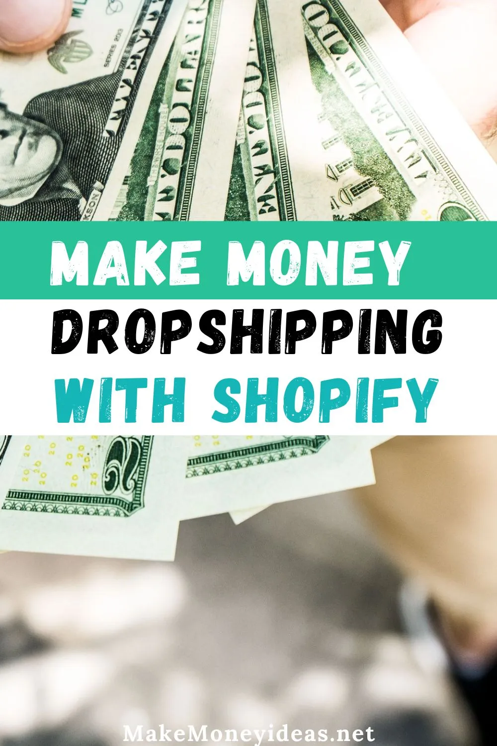 Make money drop shipping with shopify